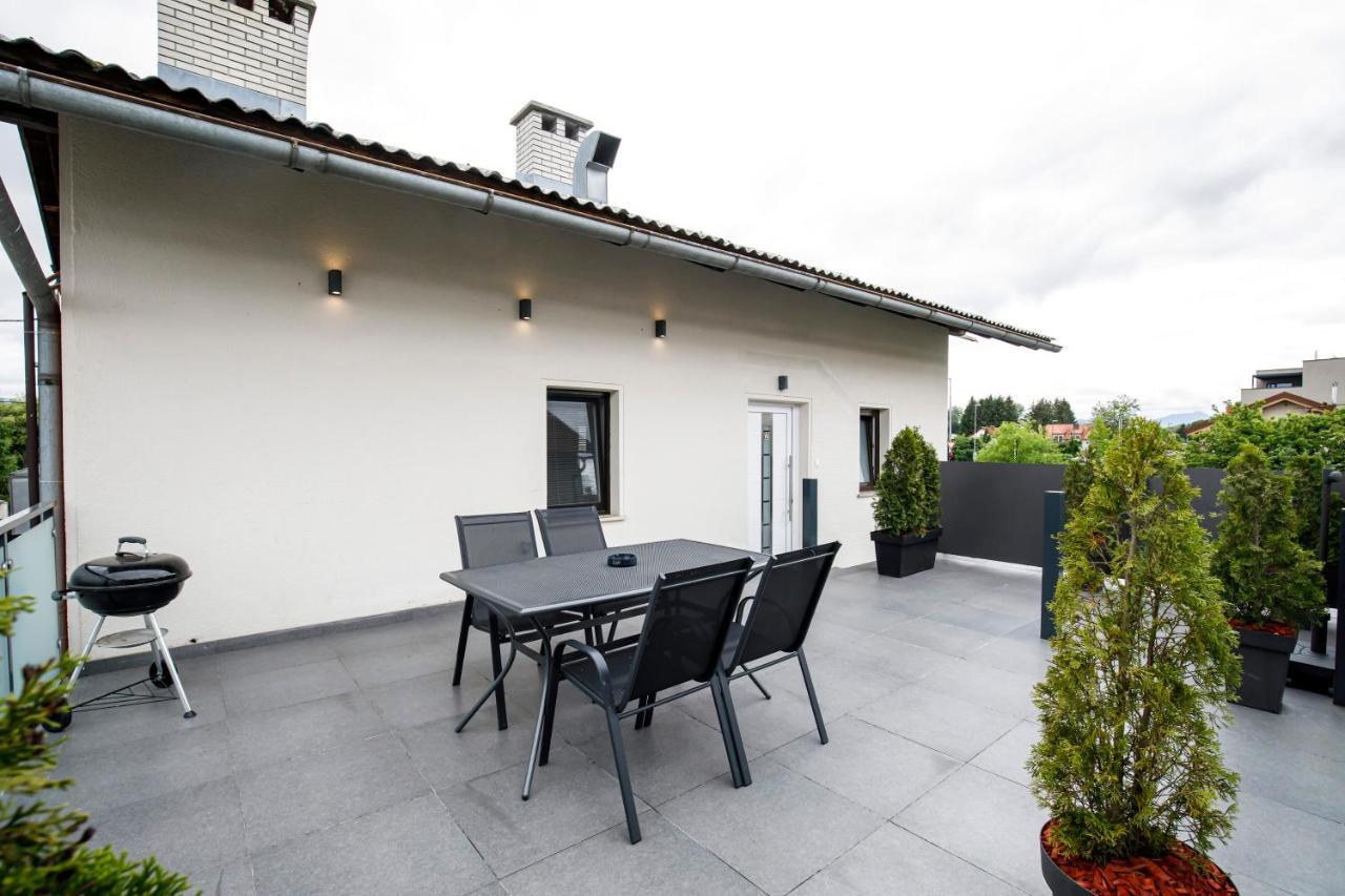 Apartments Vila Apolonia Ljubljana Luaran gambar